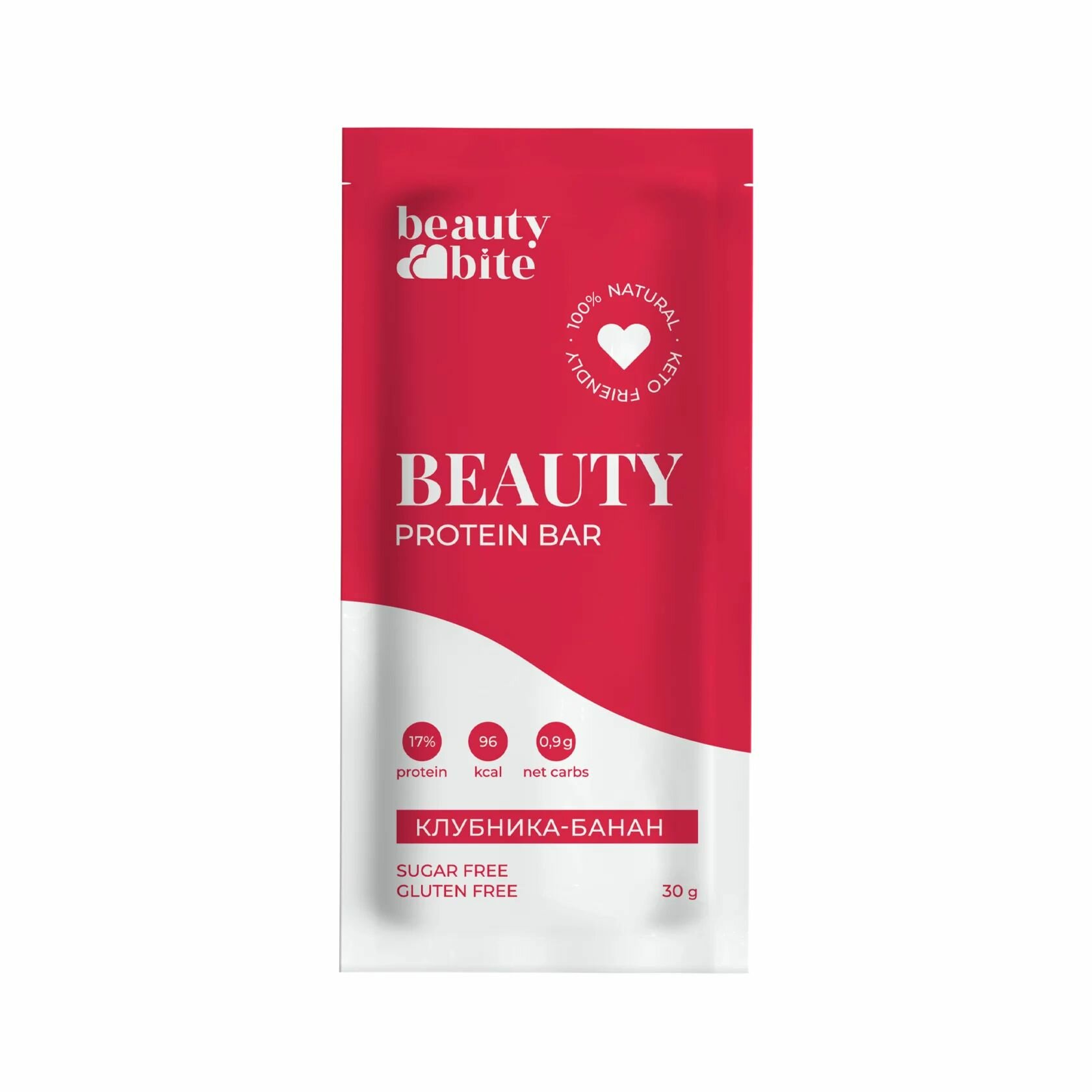 Протеиновые батончики без сахара, Beauty Bite, 10 шт по 30 гр, Beauty Protein Bar