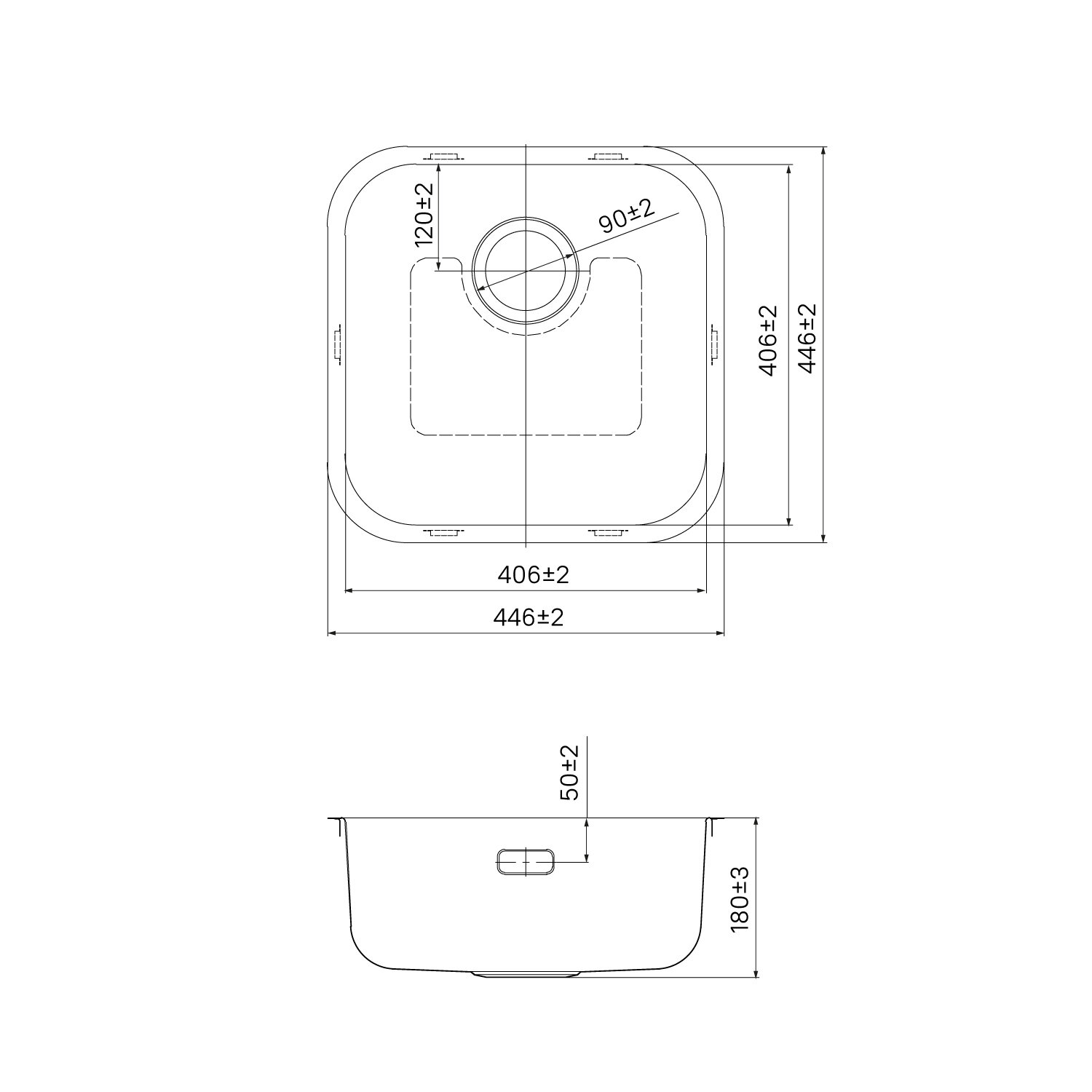 Кухонная мойка Iddis Mate MAT44S0i77 - фото №12