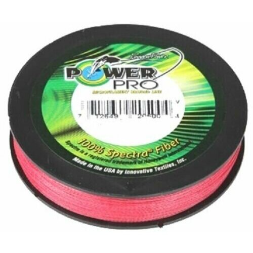 фото Плетеный рыболовный шнур power pro, 0.32mm, 24kg, 135m, vermillion red
