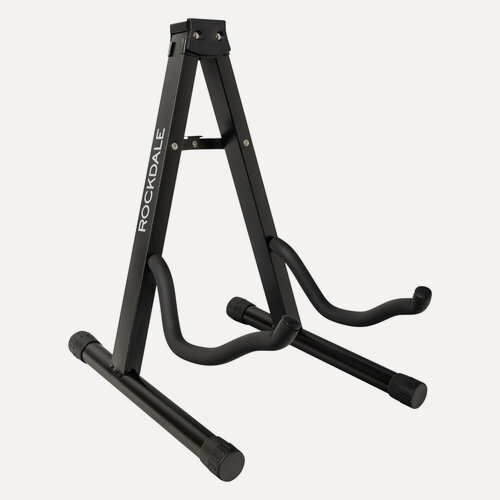 Изображение товара Универсальная складная стойка для гитар ROCKDALE J-40 Black, черная