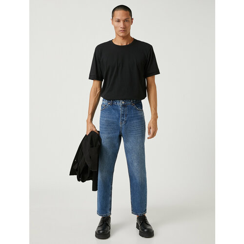 фото Джинсы koton, размер 32/32, синий