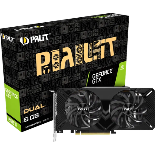 Видеокарта NVIDIA GeForce GTX 1660Ti Palit Dual