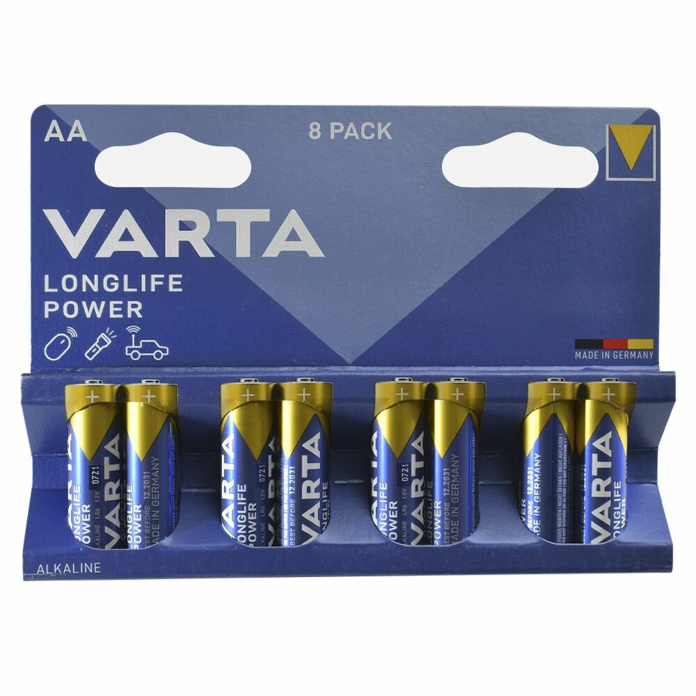 Батарейка Varta High Energy AA, 2 шт. - фото №11