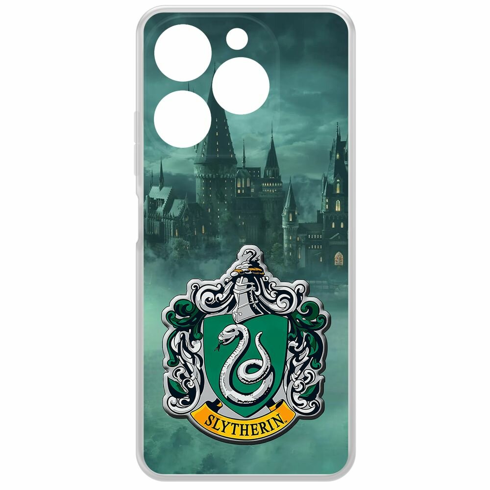 Чехол-накладка Krutoff Clear Case Гарри Поттер. Слизерин для ITEL A70
