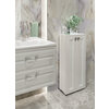 Шкаф для ванной комнаты, REGENT style, ШТГранд 2 двери, белый, универсальный, 95*40*21 - изображение