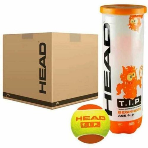Мячи Head T.I.P. Orange 72 шт. теннисные мячи head tip orange 72 24x3