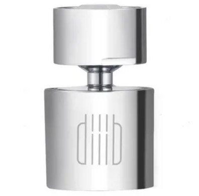 Аэратор diiib diiib Dual Function Faucet Bubbler DXSZ001-1 серебристый 46.8 мм 50 мм 39 г медь