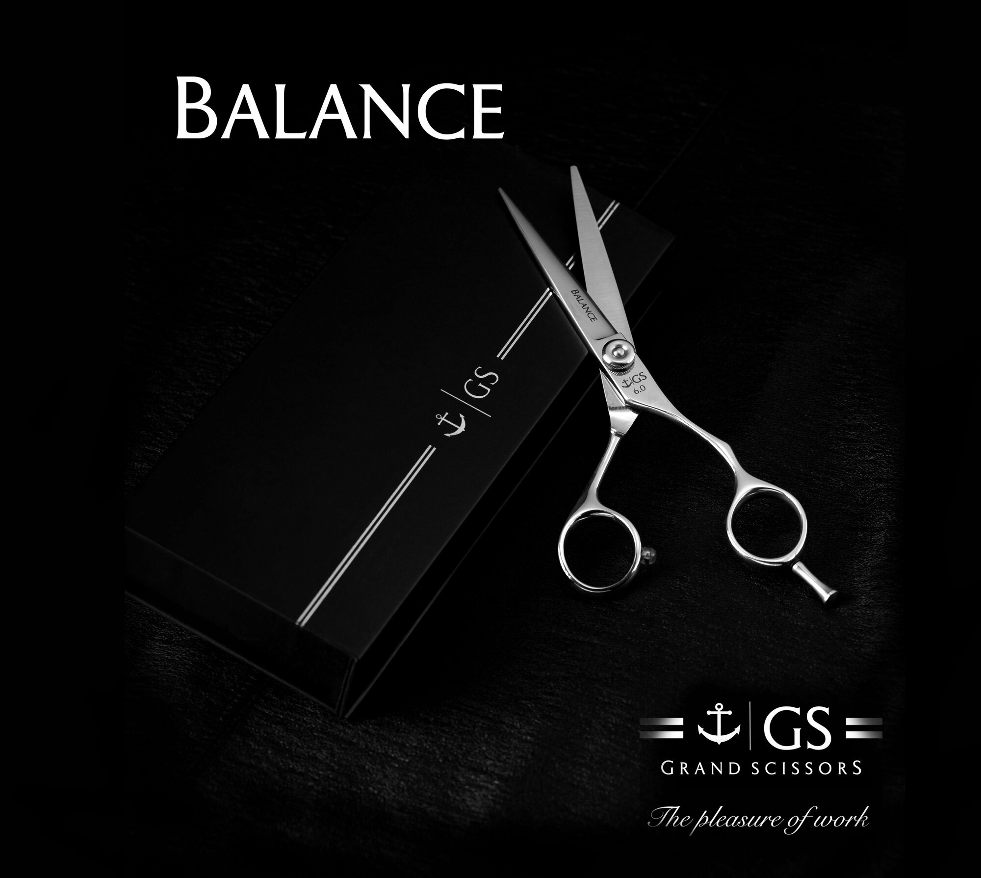 фото Профессиональные парикмахерские ножницы из японской 6.0 GS Balance