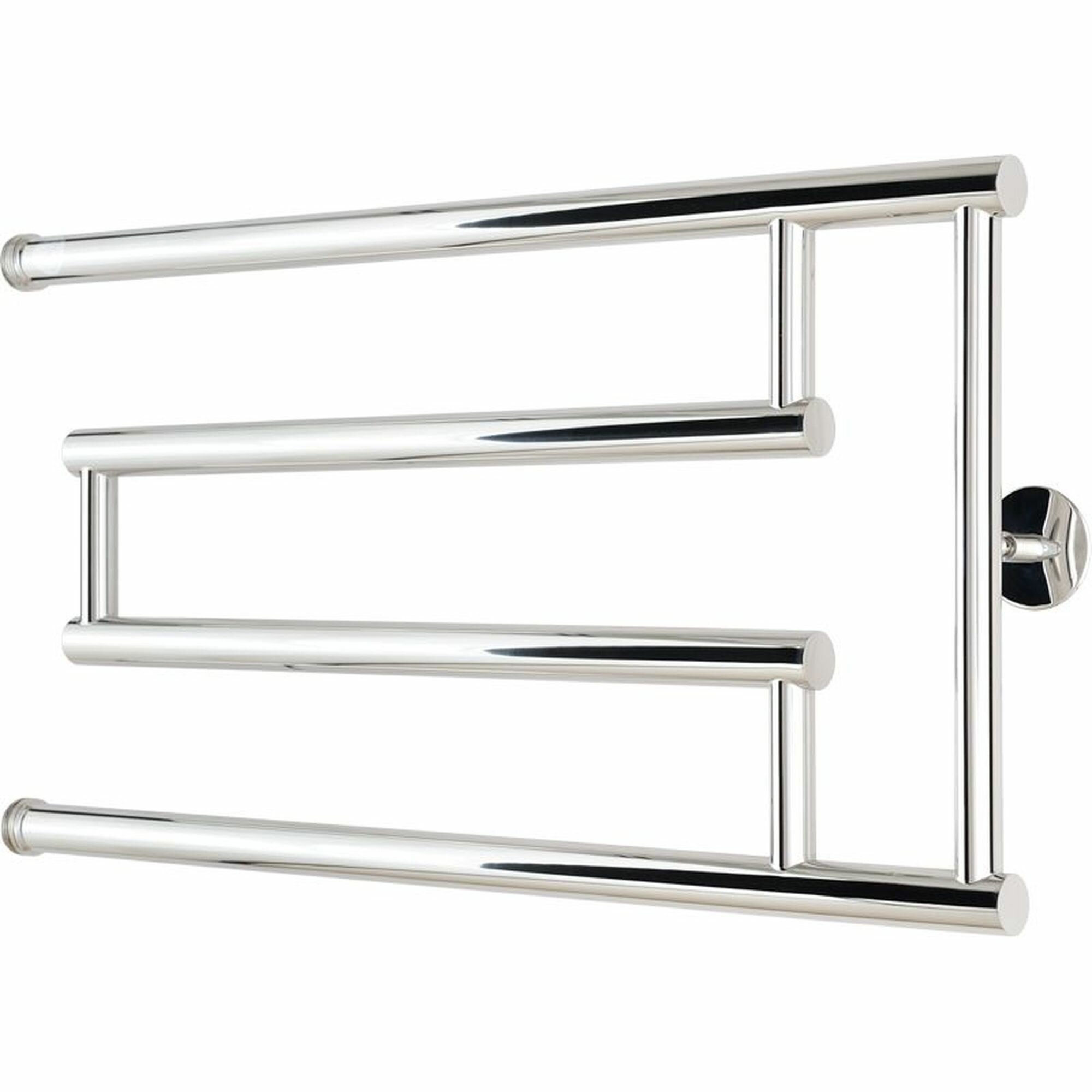фото Полотенцесушитель водяной M-образный Equation Элита 32х65 см боковая подводка 1" нержавеющая сталь цвет серебристый
