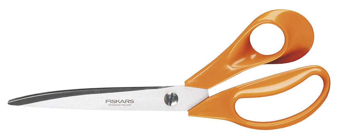 Ножницы Fiskars 1005151 Classic универсальные 250мм ручки пластиковые нержавеющая сталь серебристый/