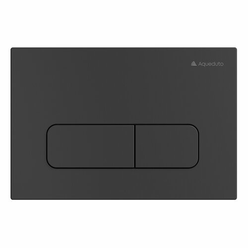 AQD FORMA Панель смыва черный матовый 2400₽