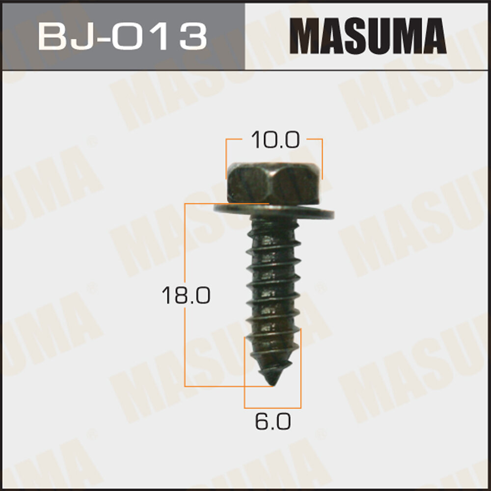 Саморез (уп. 10шт) Masuma BJ-013