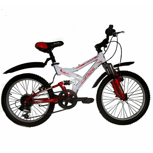 фото Велосипед "6" mtb 6 - скоростей, "extreme force". авd-2600, красный