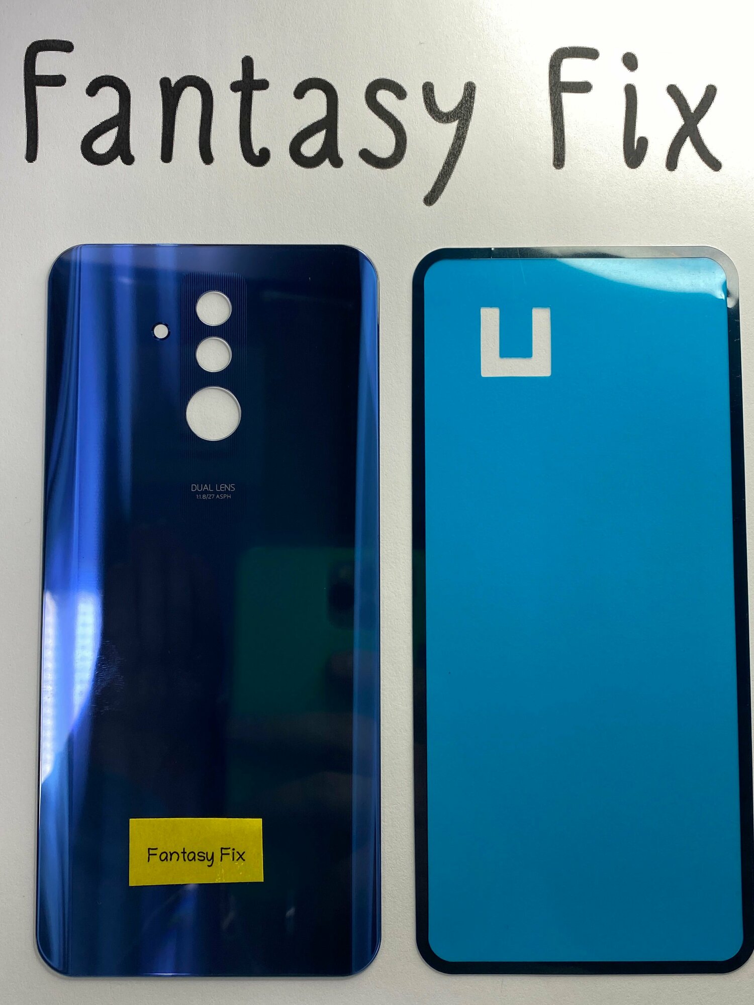 Задняя крышка для Huawei Mate 20 Lite (SNE-LX1) голубая