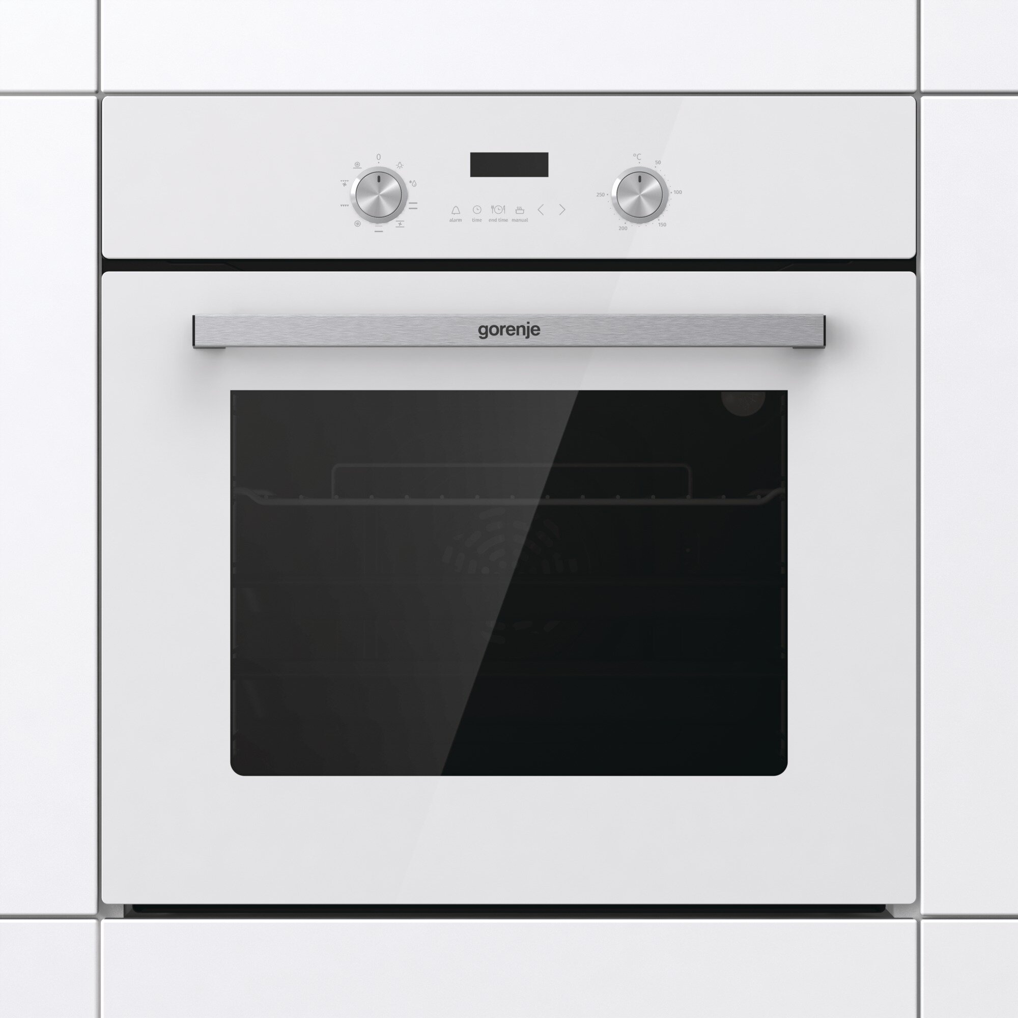 Электрический духовой шкаф Gorenje BO6737E03AWG встраиваемый, многоуровневый, сенсорный программатор, белый