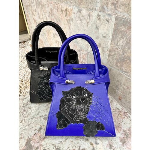 фото Сумка тоут kurguzova пума, синий