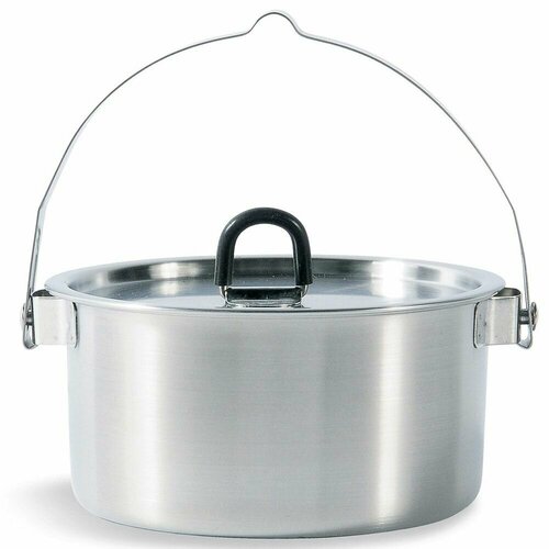 походная посуда mfh 5 piece stainless steel cookware set Походная посуда Tatonka Camp Set Large Stainless Steel