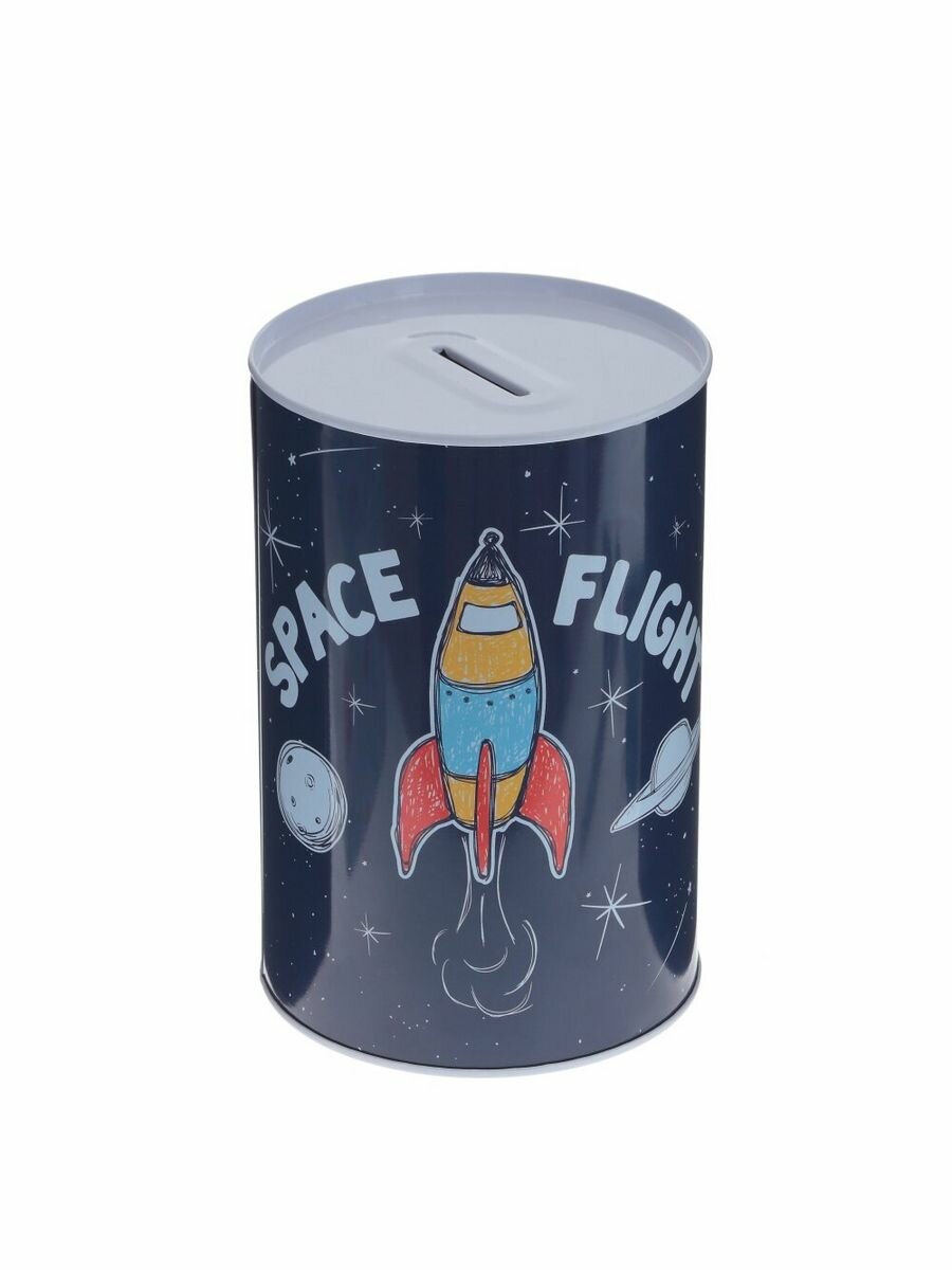 фото Копилка Casaentera CE02-784537 синий 100х100х150h