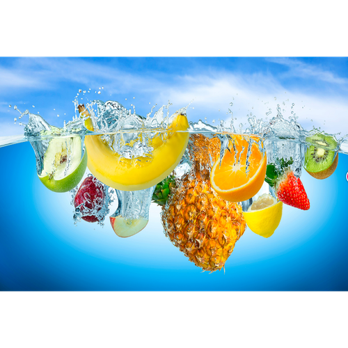 Панно декоративное DIVINO DECOR Вкус лета 3*1,47 м K-076