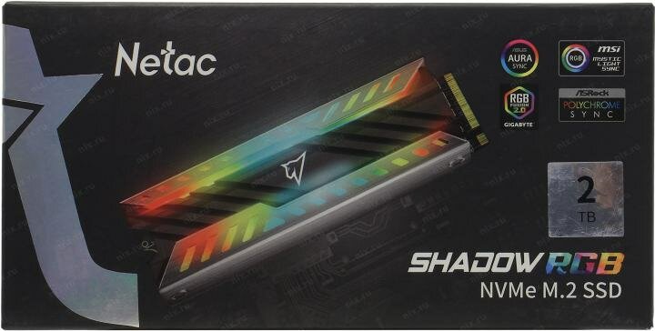 Твердотельный накопитель Netac NV3000 RGB 2048ГБ, M.2 2280, PCI-E 3.0 x4, M.2 NT01NV3000RGB-2T0-E4X - фото №20