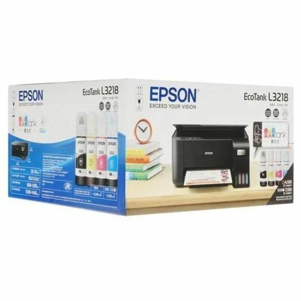 МФУ Epson A4, струйное, 33стр / мин, 5760x1440dpi, 4 краски, USB2.0 - фото №15