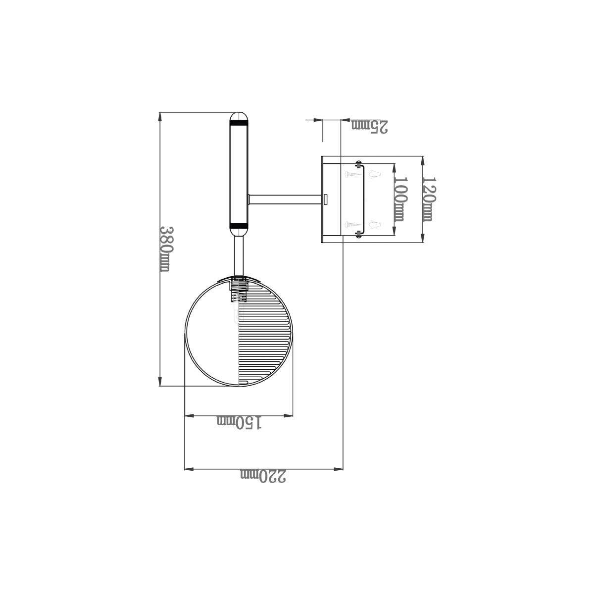 Бра Vele Luce AMORE VL5484W01 - фото №6