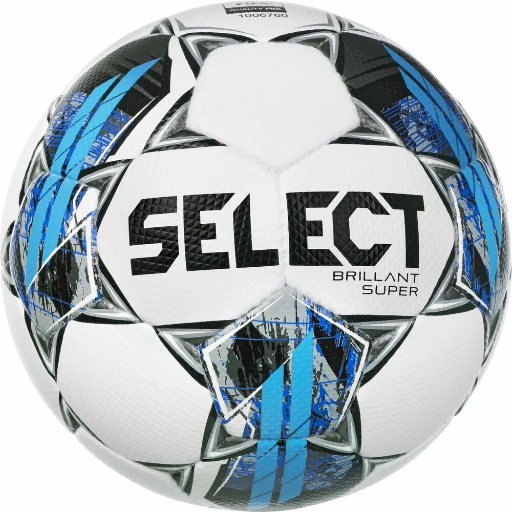 Мяч футбольный SELECT Brillant Super FIFA, р.5, FIFA PRO, арт.810108-235