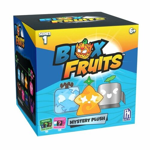 PhatMojo Плюшевая игрушка Roblox Blox Fruits, 10 см, 6+, микс