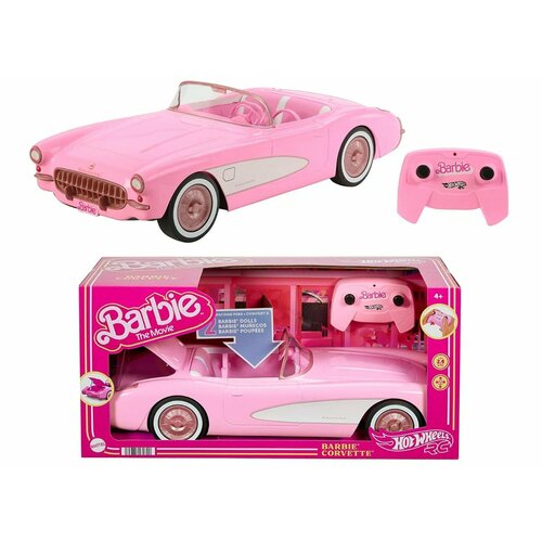 Радиоуправляемая машина Hot Wheels Barbie Corvette Remote Control Corvette (HPW40)