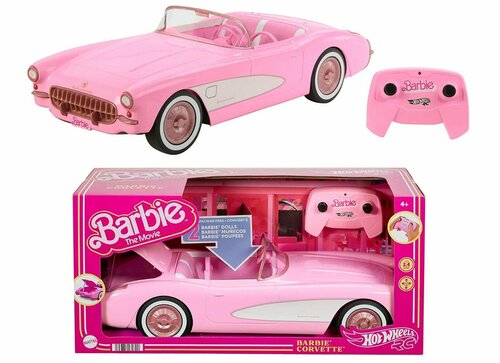 Hot Wheels Barbie Corvette Remote Control Corvette HPW40