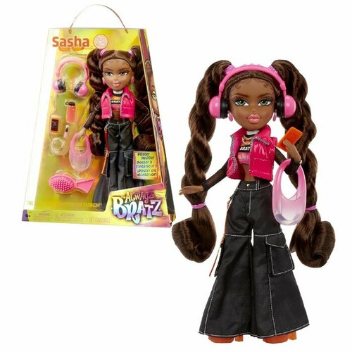 братц кукла ясмин alwayz bratz с аксессуарами bratz Кукла Братц «Саша», Alwayz Bratz, с аксессуарами, 26 см