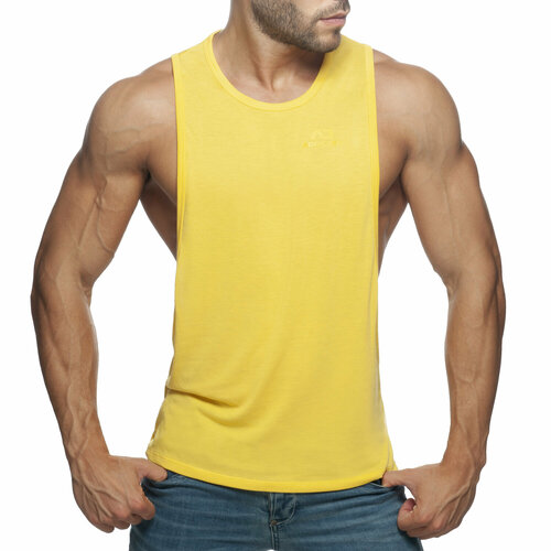 фото Майка addicted, размер l, желтый