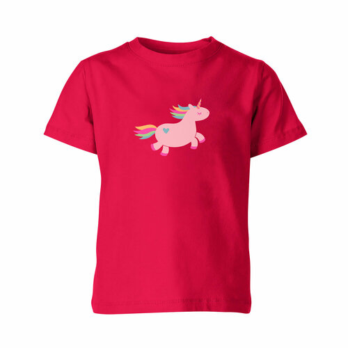 Футболка Us Basic, размер 14, розовый детская футболка милый монстр 164 темно розовый