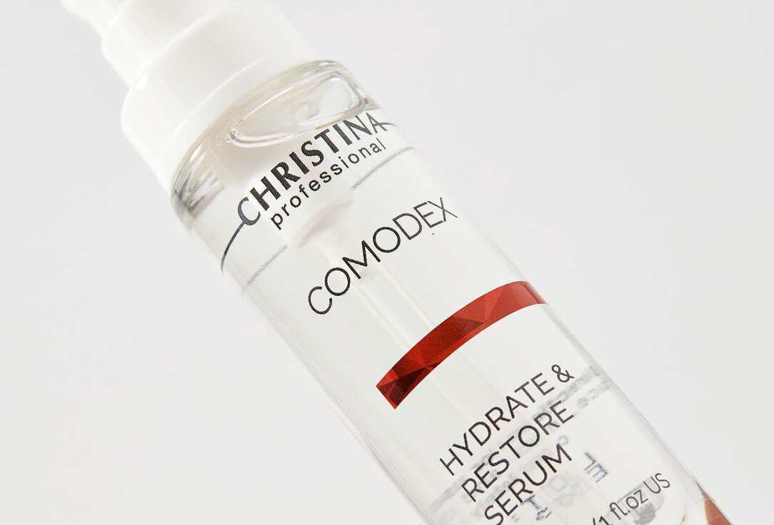 Увлажняющая восстанавливающая сыворотка Christina Comodex Hydrate & Restore Serum, 30 мл - фото №16