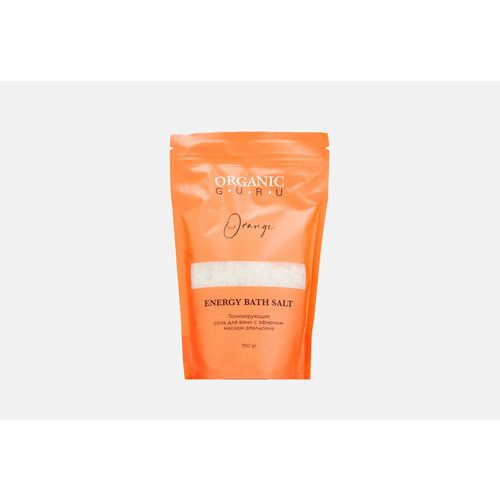Соль для ванн Organic Guru Detox Bath Salt ORANGE 750мл 1350₽