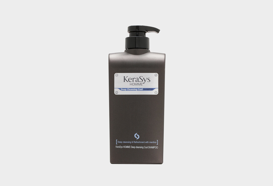 Шампунь для мужчин Kerasys, HOMME SHAMPOO DEEP CLEANSING 550мл