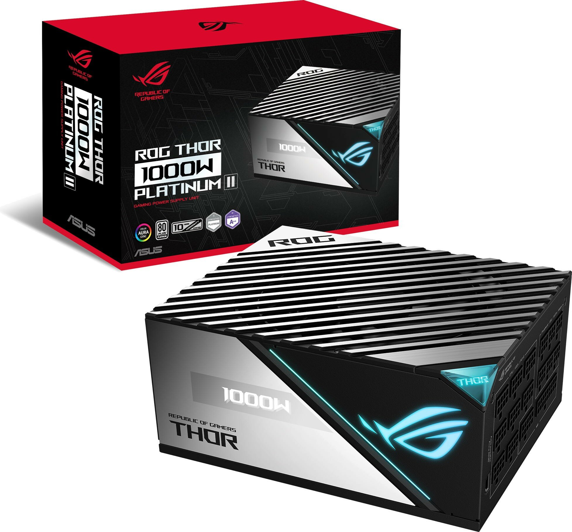 Блок питания ASUS ROG THOR 1000W Platinum II EVA Edition 90YE00L3-B0NA00 - фото №15