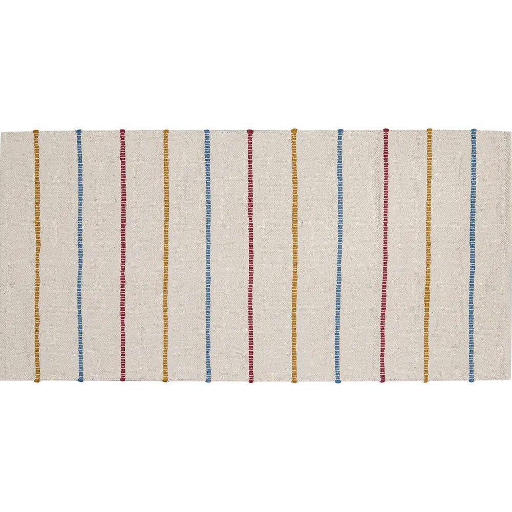 фото Коврик Inspire декоративный хлопок ELVAS 60x120 см цвет разноцветный