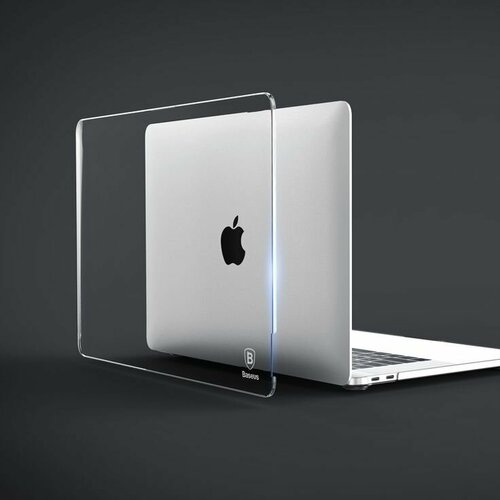 Чехол накладка для Apple MacBook Pro 15 (4 Gen 2016 2018), Baseus Sky Case, Прозрачный поликарбонат