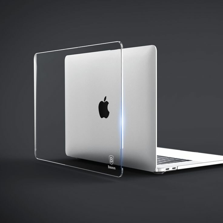 Чехол-накладка для Apple MacBook Pro 15" (4 Gen 2016-2018), Baseus Sky Case, Прозрачный поликарбонат
