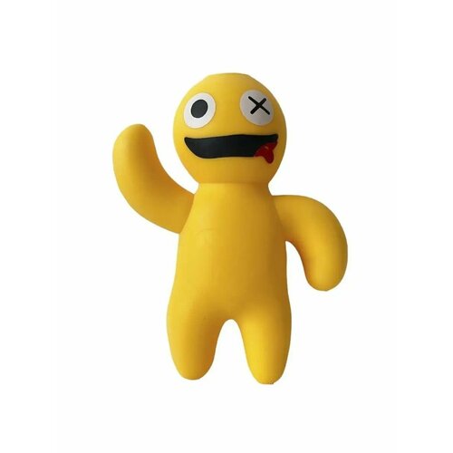 Гуджитсу тянущаяся игрушка-антистресс Goo Jit Zu Rainbow Friends, Радужные друзья, Монстр желтый
