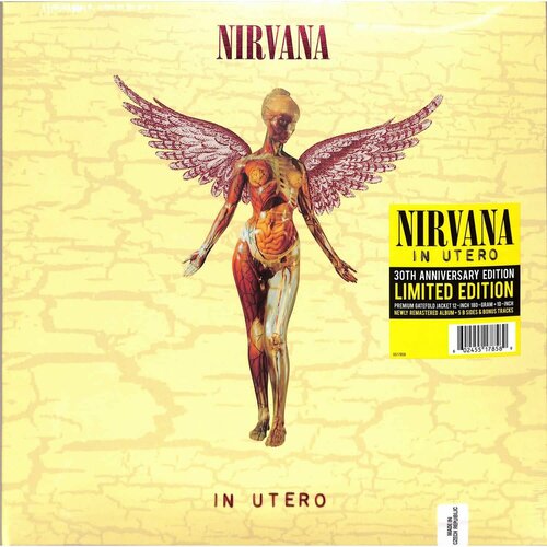Nirvana - In Utero Limited Original Album Bonus Tracks LP +10inch Виниловая пластинка