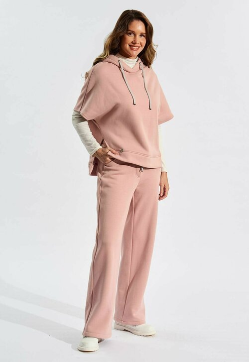 Брюки джоггеры DIMMA fashion studio Ненси, размер 42, розовый