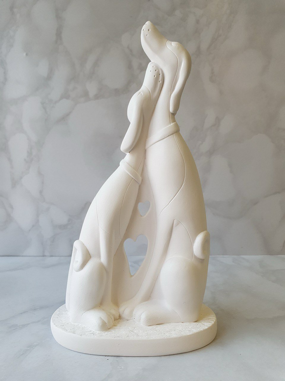 фото Собаки пара влюбленных 22,5см Гипс