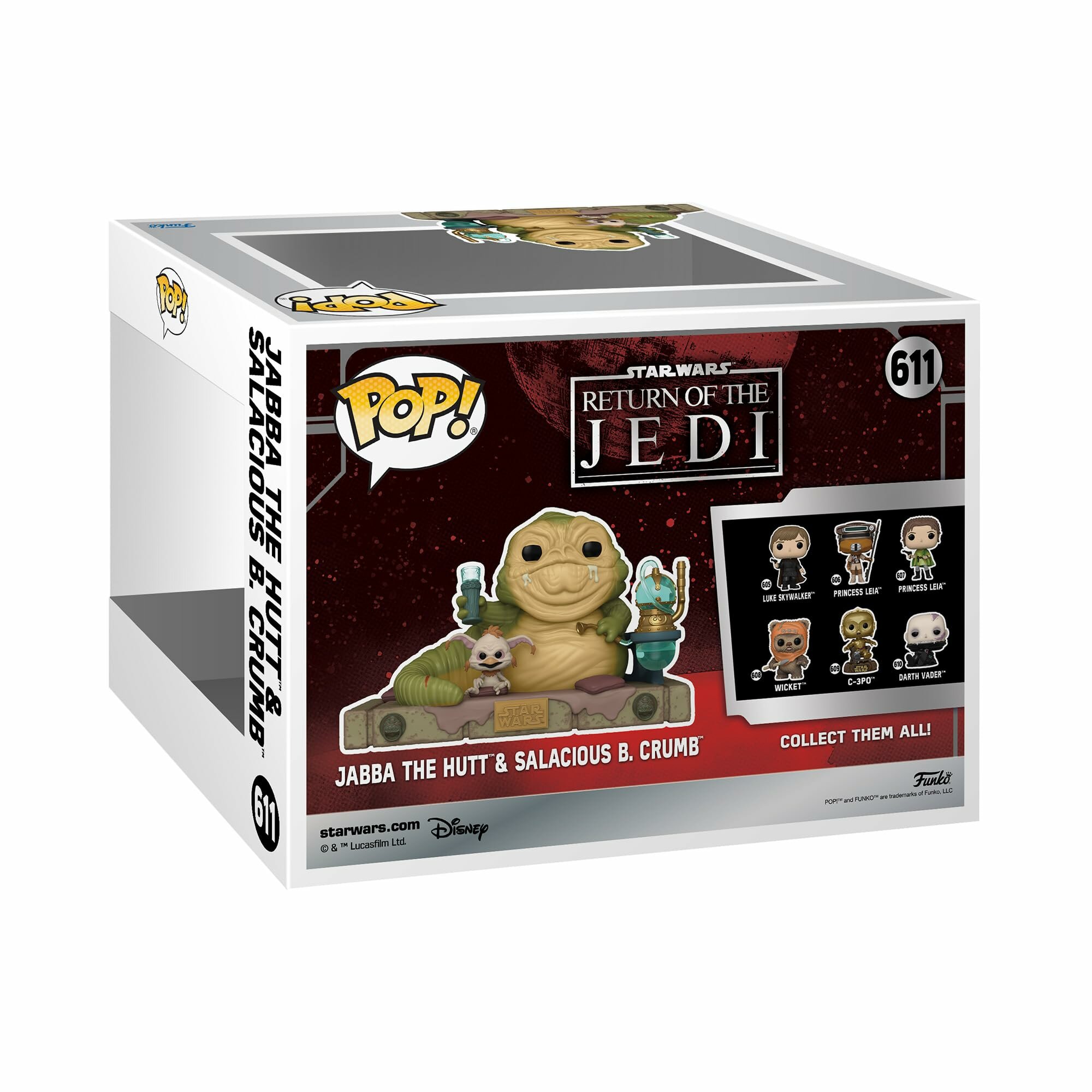 Фигурка Funko POP! Deluxe. Звездные войны: Джабба Хатт - фото №5