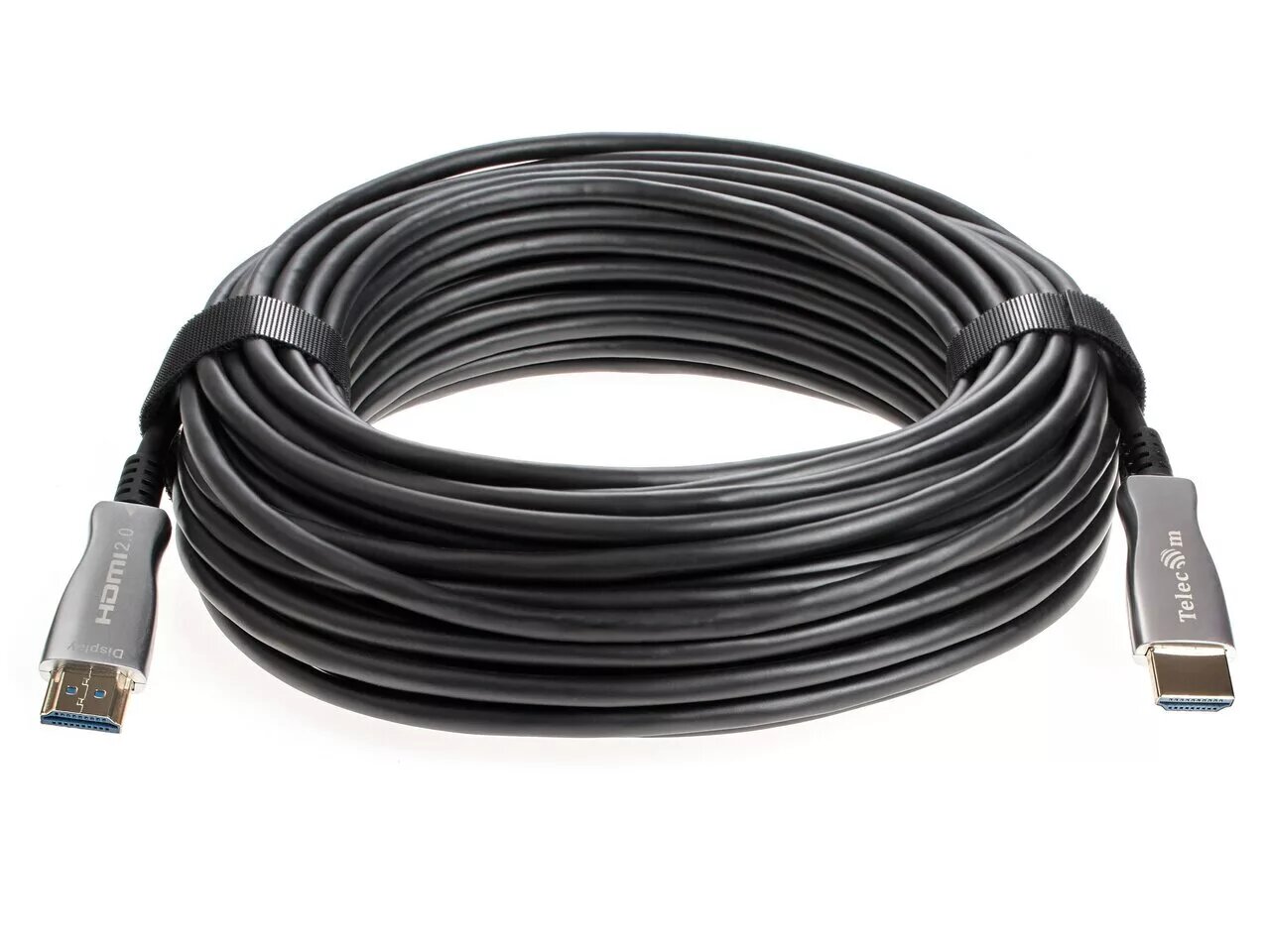 Кабель интерфейсный HDMI-HDMI Telecom активный оптический 19M/M, 4K/60Hz, 30m - фото №8