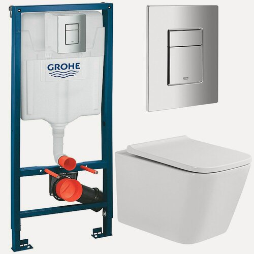 Изображение товара Инсталляция с унитазом Grohe Solido 388112055 tornado