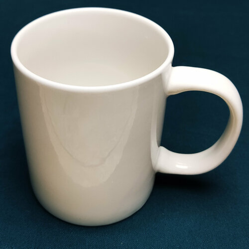 Кружка керамическая Марго на 320 мл. Для рыбалки и похода. размер d9 x 10,6 см. Подходит для декорирования, нанесения печати и логотипа.