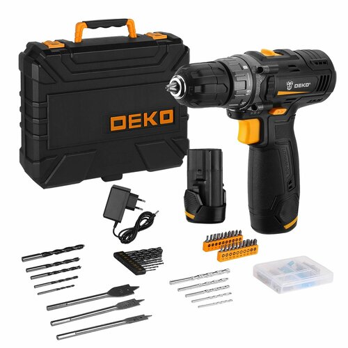Аккумуляторная дрель-шуруповерт DEKO GCD12DU3 SET 5 063-4147 529900₽