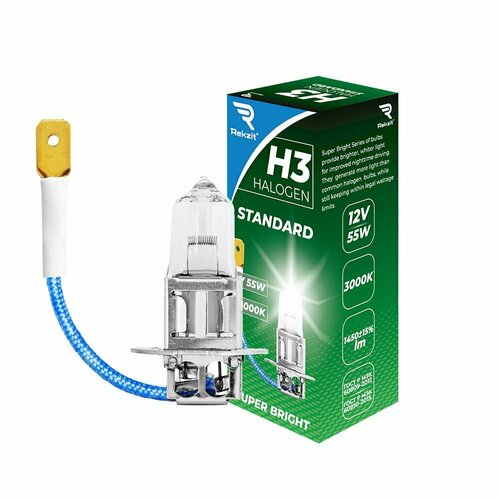 Лампа галогенная H3 12V55W Standard Rekzit